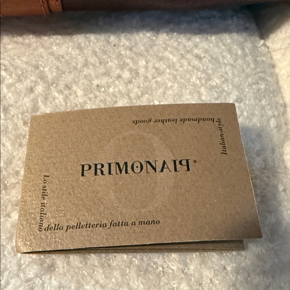 Primonaip handmade Italian leather bucket bag. - Picture 4 of 14
